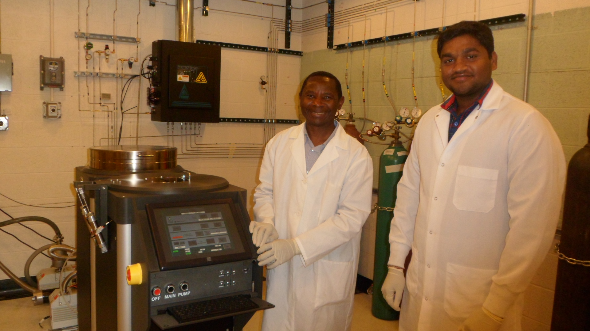 Dr. Oder and Krishna